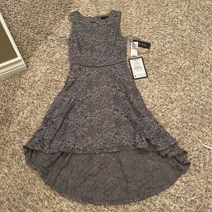 GRAY SPARKLY DRESS FOR EVENTS